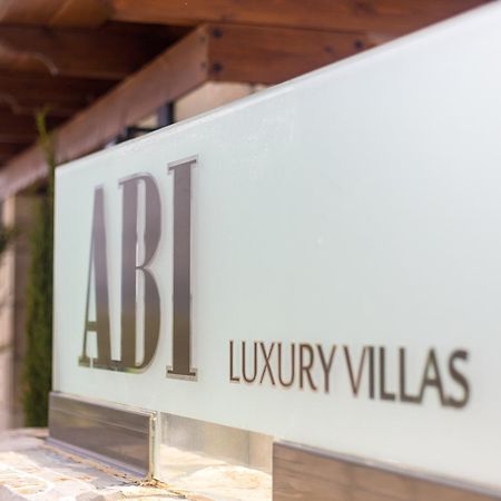 Abi Luxury Villas Monodendri Bagian luar foto